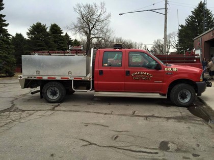 red truck fire department