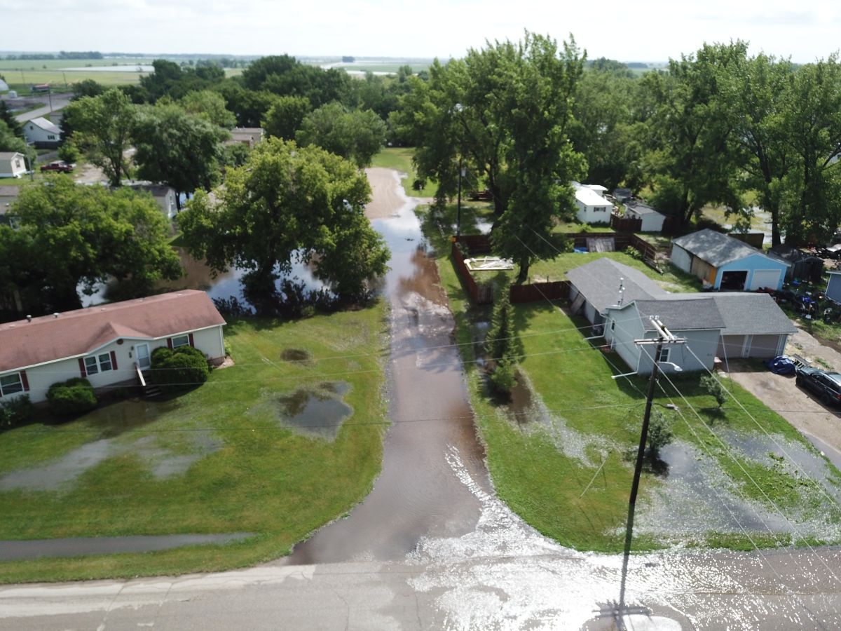 Drone Image - Oldham Ave. and Seebart St.